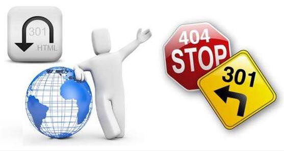 seo优化301重定向与404错误页面的设置